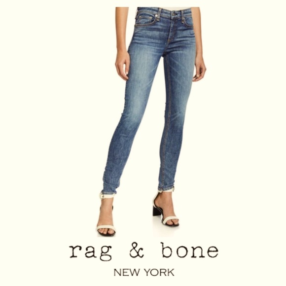 rag & bone Denim - Rag & Bone Cate Mid-Rise Skinny Jeans